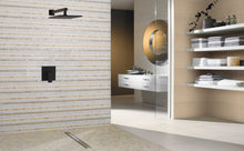 Load image into Gallery viewer, 10 Inch Rain Shower Head System Shower Combo Set Bathroom Wall Mount Mixer Shower Faucet Rough-In Valve and Shower Arm Included