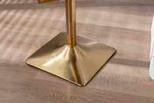 Load image into Gallery viewer, SUPERJARE Bar Stools - Swivel Barstool Chairs with Back, Modern Pub Kitchen Counter Height,velvet