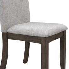 Load image into Gallery viewer, TOPMAX Farmhouse 5-Piece Wood Dining Table Set for 4, Kitchen Furniture Set with 4 Upholstered Dining Chairs for Small Places, Gray Table+Gray Chair