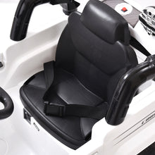 Load image into Gallery viewer, 12V Kids Ride On Car Truck, Battery Powered Vehicle with Remote Control, LED Lights, MP3 Music, Horn, Openable Doors, Spring Suspension, Toy Gift for Children, White