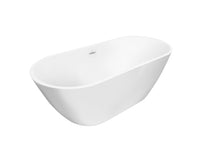 Load image into Gallery viewer, Acrylic Alcove Freestanding Soaking Bathtub
