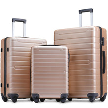 Load image into Gallery viewer, Hardshell Luggage Sets 3 Pcs Spinner Suitcase with TSA Lock Lightweight 20”24”28”
