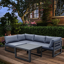 Load image into Gallery viewer, Outdoor sofa 4 pieces+coffee table
