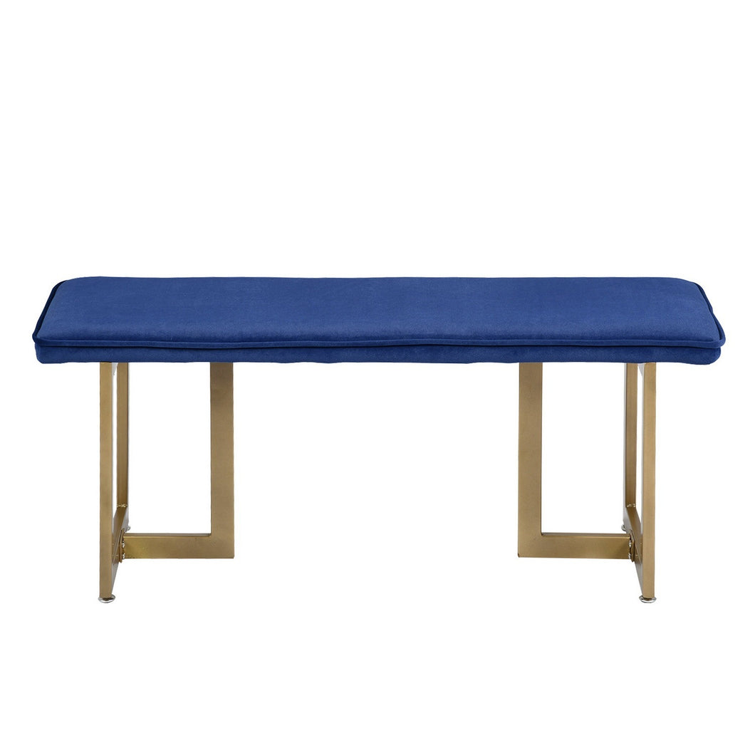 Upholstered Velvet Bench 44.5