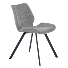 Load image into Gallery viewer, Fabric Dining Chairs, Grey (Set of 2)

