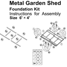 Load image into Gallery viewer, TOPMAX Patio 6ft x4ft Bike Shed Garden Shed, Metal Storage Shed with Lockable Door, Tool Cabinet with Vents and Foundation for Backyard, Lawn, Garden, Gray
