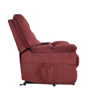 Orisfur. Power Lift Chair Soft Fabric Upholstery Recliner Living Room Sofa Chair with Remote Control