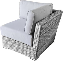 Load image into Gallery viewer, 6 Piece Rattan Sectional Seating Group with Cushions (Color:LIGHT GREY)
