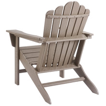 Load image into Gallery viewer, Classic Outdoor Adirondack Chair Set of 2 for Garden Porch Patio Deck Backyard, Weather Resistant Accent Furniture, Brown
