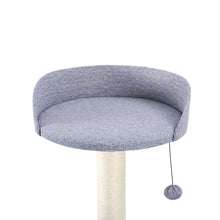 Load image into Gallery viewer, Modern Cat Tree Cat Tower Featuring with Sisal-Covered Scratching Posts, Spacious Condo and Large Perch for Small to Medium Cats
