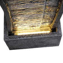 Load image into Gallery viewer, Juda Resin Zen Fountain With LED Light
