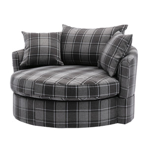 Modern  Akili swivel accent chair  barrel chair  for hotel living room / Modern  leisure chair (notice :contact us for more detail )