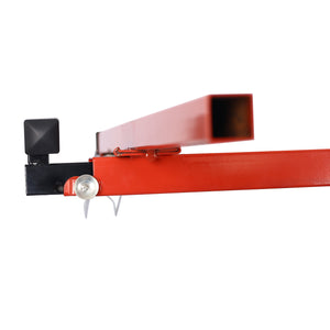 Drywall Lift Panel 11' Lift Drywall Panel Hoist Jack Lifter,red