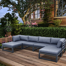 Load image into Gallery viewer, Outdoor sofa 4 pieces+2 ottomans

