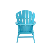 Load image into Gallery viewer, UM HDPE Resin Wood Adirondack Chair - Blue

