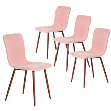Load image into Gallery viewer, Side Chair/ Dinning Chair (Set of 4) PINK
