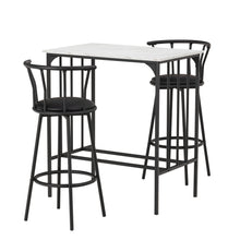 Load image into Gallery viewer, Barstools and Dining Table set 0f 3
