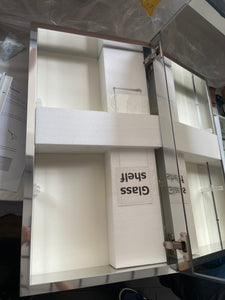 15*26  Medicine cabinet  Surface Mount or Recess aluminum