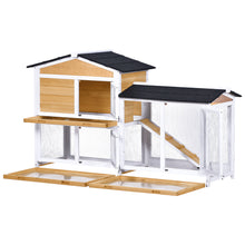 Load image into Gallery viewer, TOPMAX Upgraded Pet Rabbit Hutch Wooden House Chicken Coop for Small Animals, Natural
