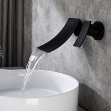 Load image into Gallery viewer, Wall Mount Widespread Bathroom Faucet
