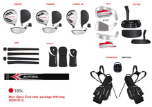 Load image into Gallery viewer, RH MEN golf club set for men 12-piece set black/red
