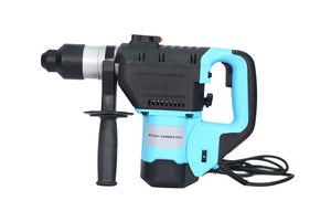 Rotary Hammer 1100W(Blue + Black) 1-1/2"  SDS Plus Rotary Hammer Drill 3 Functions