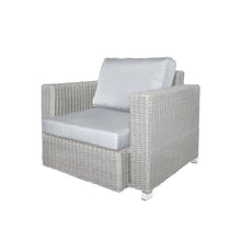 Load image into Gallery viewer, 5 Piece Rattan Sectional Seating Group with Cushions (Color:LIGHT GREY)
