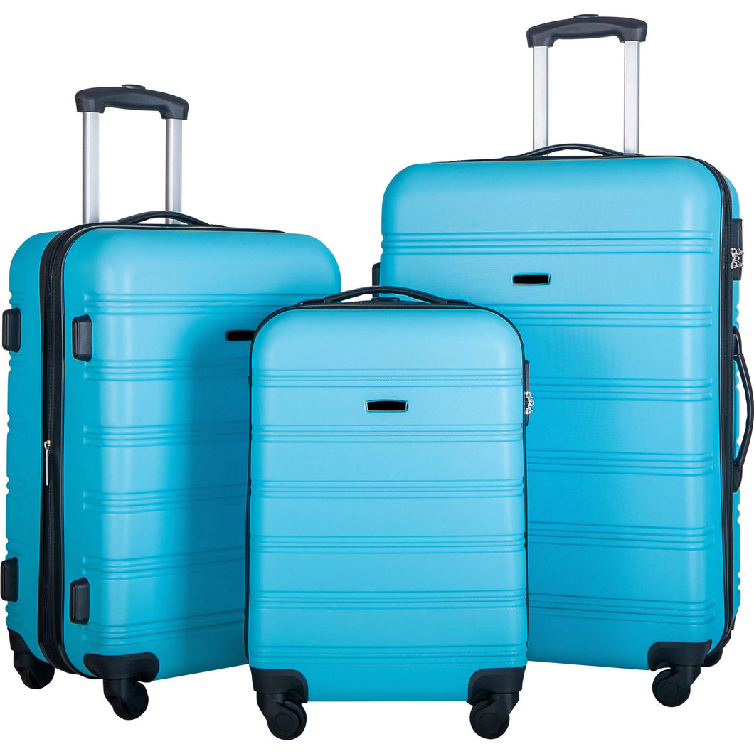 3 Piece Luggage Set Hardside Spinner Suitcase with TSA Lock 20