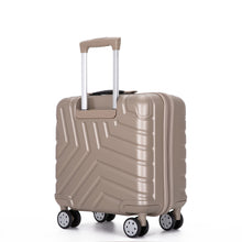 Load image into Gallery viewer, Pure PC 16&quot; Hard Case Luggage Computer Case With Universal Silent Aircraft Wheels Gold

