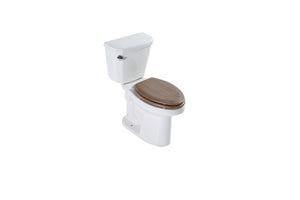 Oval Toilet Seat, Premium Molded Wood Seat with Quiet-Close Hinges