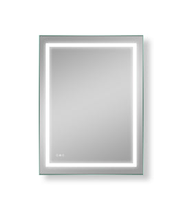36*48  Led mirror 3 brightness x 3 colors Anti-fog