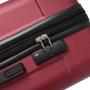 Hardshell Luggage Spinner Suitcase with TSA Lock Lightweight Expandable 24'' (Single Luggage)