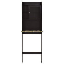 Load image into Gallery viewer, Modern Over The Toilet Space Saver Organization Wood Storage Cabinet for Home, Bathroom - Espresso
