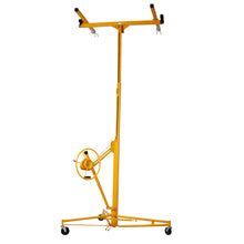 Load image into Gallery viewer, Drywall Lift Panel 11' Lift Drywall Panel Hoist Jack Lifter,yellow
