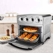 Load image into Gallery viewer, Geek Chef Air Fry Oven, Countertop Toaster Oven, 3-Rack Levels, 16 Preset Modes, Stainless Steel (23Qt 1700W)
