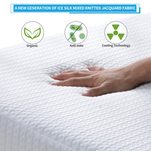 Load image into Gallery viewer, 8 Inches Gel &amp; Charcoal Infused Memory Foam Mattress - Medium Comfort（Full)
