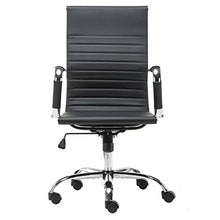 Load image into Gallery viewer, High Back Swivel Adjustable Office Executive Chair, Swivel, Black
