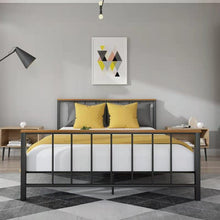 Load image into Gallery viewer, Metal Platform Bed frame with Headboard and Footboard,Sturdy Metal Frame,No Box Spring Needed(Queen/Full/Twin)
