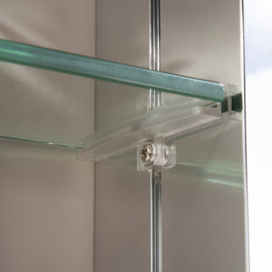 15*26  Medicine cabinet  Surface Mount or Recess aluminum