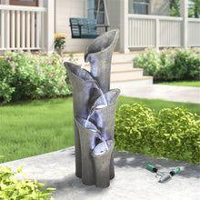 Load image into Gallery viewer, Genest Resin Fountain with LED Light
