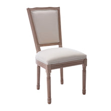 Load image into Gallery viewer, HengMing Upholstered Fabrice French Dining  Chair,Set of 2,Beige
