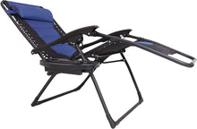 Load image into Gallery viewer, BTEXPERT Oversized Padded Zero Gravity Chair Folding Recliner Case Lounge Outdoor Pool Patio Beach Yard Garden Utility Tray Cup Holder
