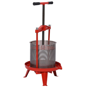Stainless Steel Fruit and Wine Press 3.69gallon/14L