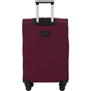 Softside Luggage Expandable 3 Piece Set Suitcase Upright Spinner Softshell Lightweight Luggage Travel Set