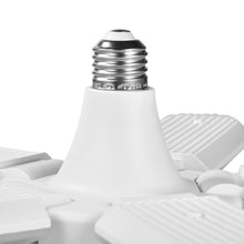 Load image into Gallery viewer, LED Garage Light Deformable E26/E27 Garage Lights LED 8000LM 100W Ceiling Light LED Adjustable Light Garage Light with 5 Panels
