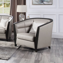Load image into Gallery viewer, ACME Zemocryss Chair w/pillow, Beige Fabric 54237
