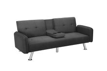 Load image into Gallery viewer, SLEEPER SOFA DARK GREY
