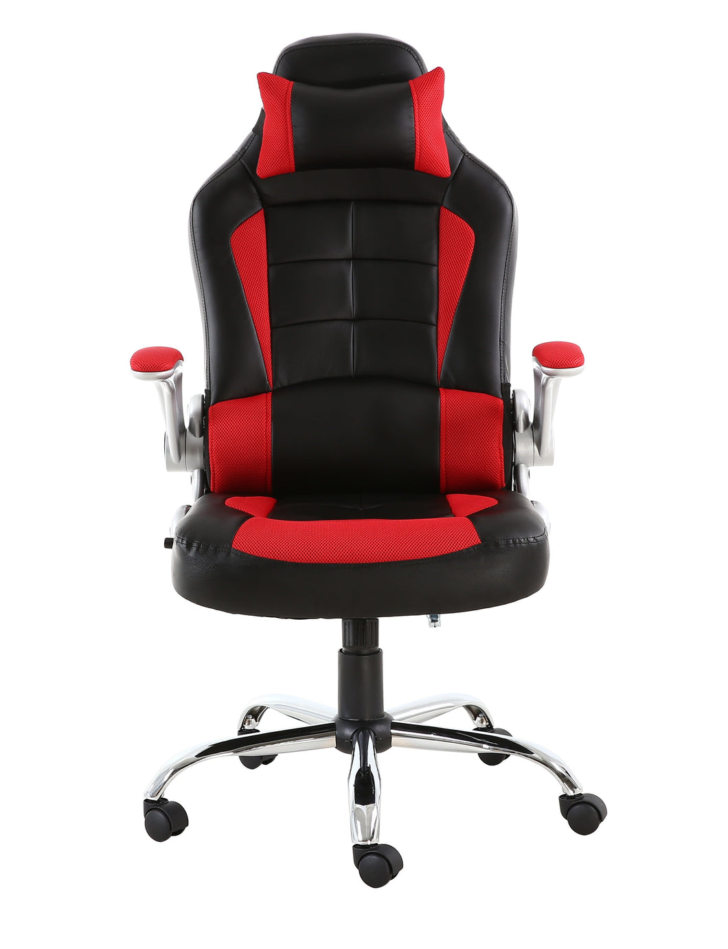 BTExpert High Back Reclining Leather Chair Executive Racing Office Gaming Chair red