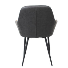 Load image into Gallery viewer, BTExpert Bucket Upholstered Dark Gray Accent Chair
