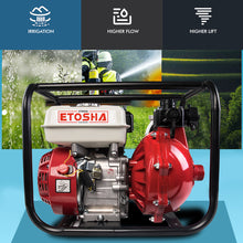 Load image into Gallery viewer, ZEMANOR Gas Water Pump 7HP Transfer 1.5&#39;&#39; Irrigation Fire Fighting Hi-Flow
